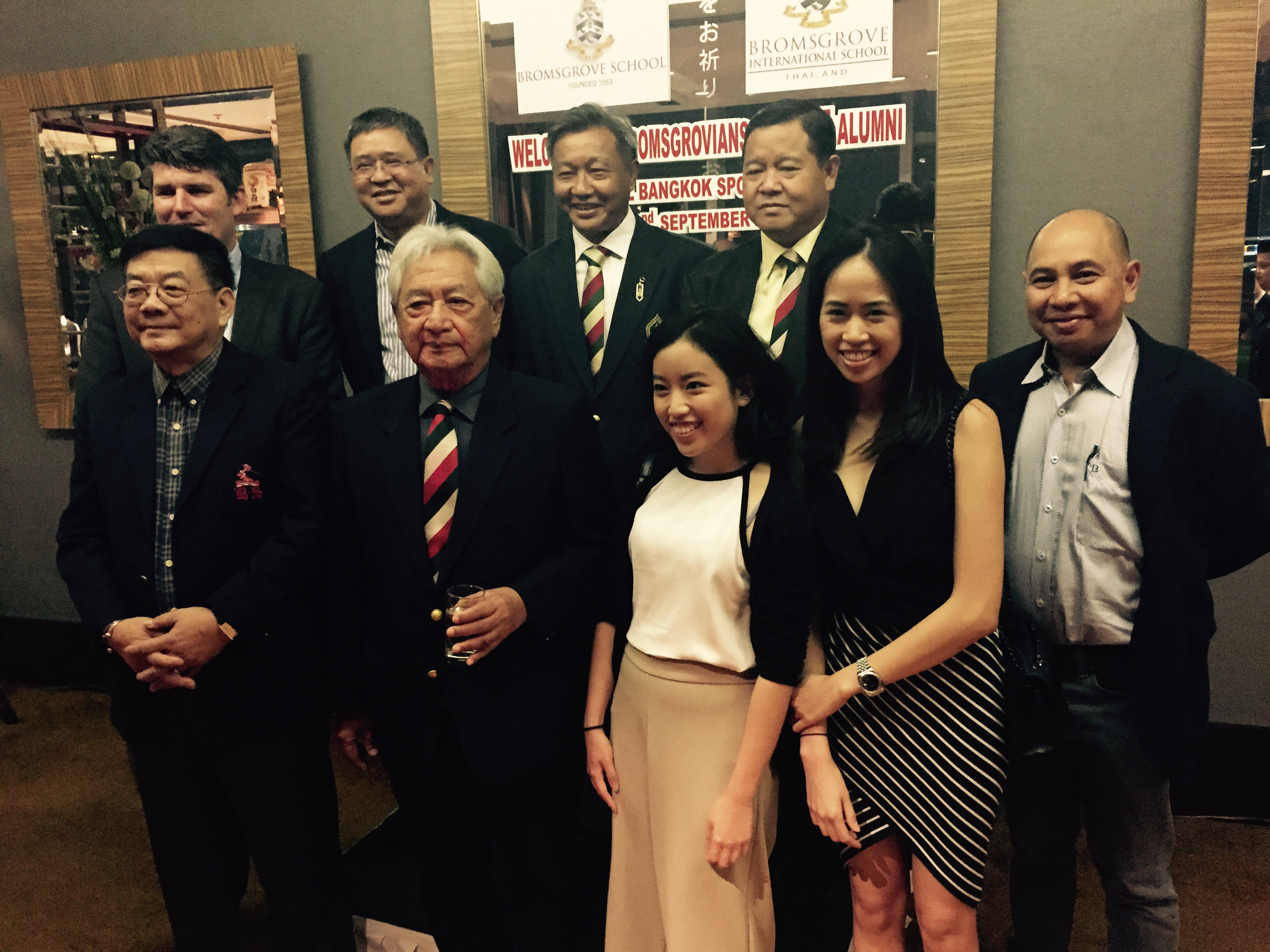 Cocktail Reception at Royal Bangkok Sports Club, 22nd September 2016